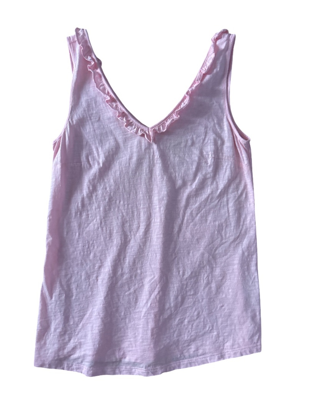 Lilly Pulitzer Pale Pink Ruffle Tank